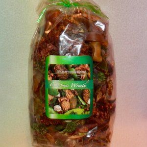 HOLIDAY HOMECOMING * AROMATIC ACCENTS * CHRISTMAS WREATH POTPOURRI * NEW *